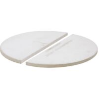 Déflecteur de chaleur demi-rond (x2) pour Kamado Big Joe