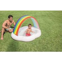 Pataugeoire Gonflable Intex Nuage Arc En Ciel