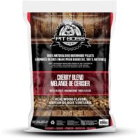 Pellets alimentaires cerisier 9 kg – Saveur unique pour viande et poisson – Utilisation dans fumoirs et grills à pellets – Pitboss