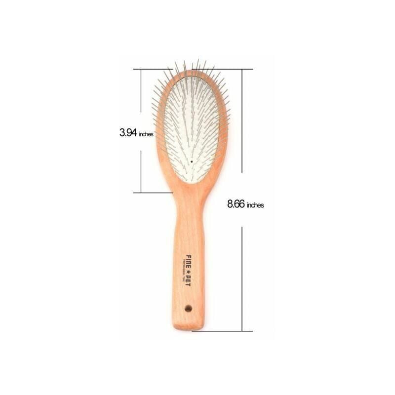 Brosse à poils en bois et peigne en cachemire pour vêtements