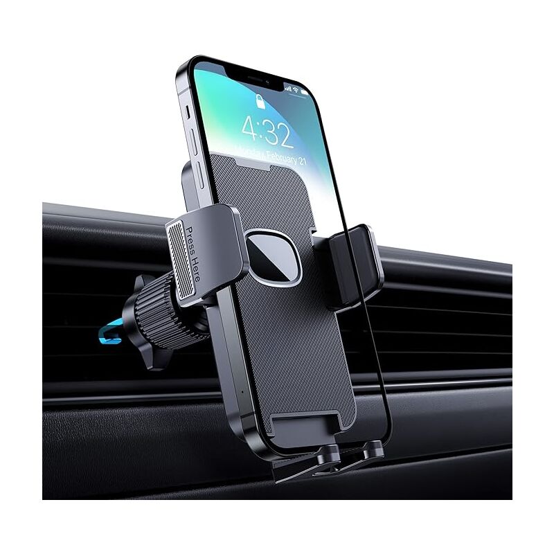Support téléphone voiture appui-tête chargeur induction qi rotatif