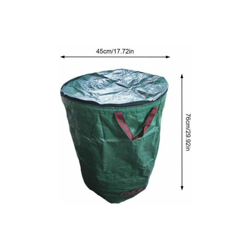 300L 80 gallons 67 cm x 84 cm, sac de jardin en matériau tissé