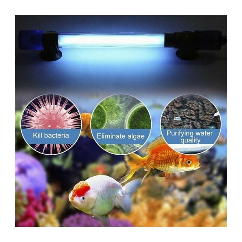 Lampe de stérilisation pour aquarium sous-marin purificateur d'eau