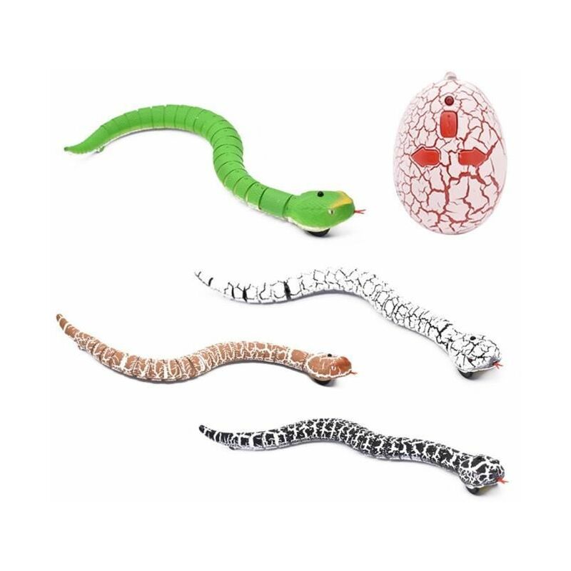 Animal Télécommande Infrarouge Serpent Et Oeuf Serpent à Sonnette Enfants  Jouet Terrify Trick Méfait Jouets Pour Enfants Drôle Nouveauté Cadeau