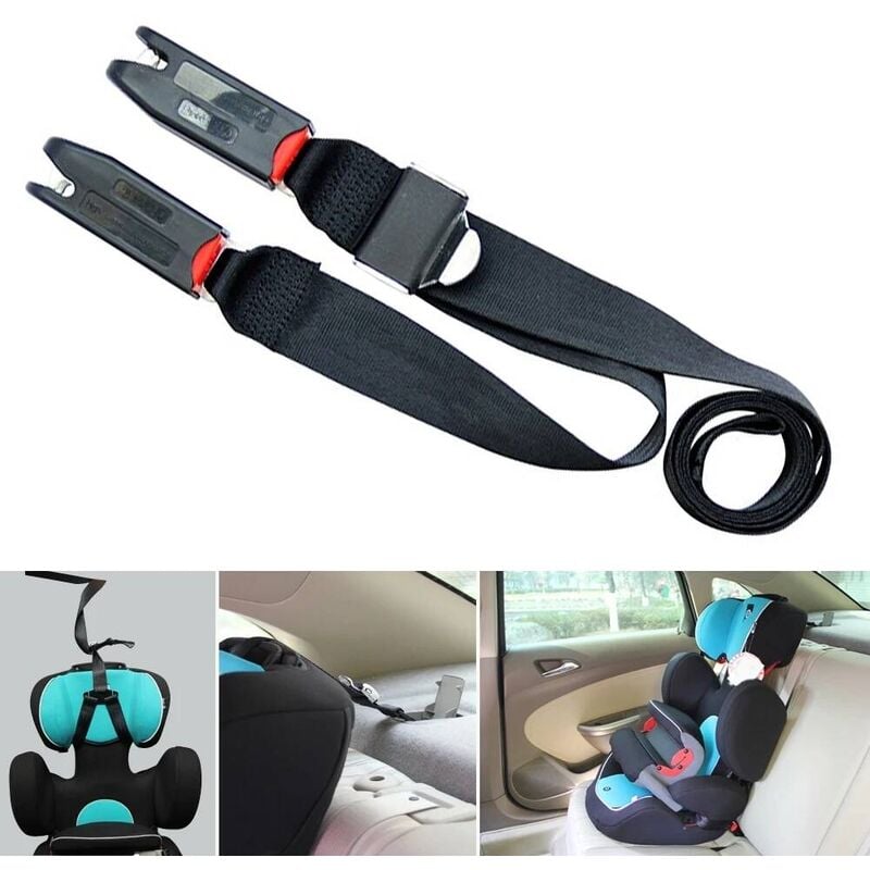 siège auto isofix/loquet interface souple ceinture de liaison bande de  fixation pratique