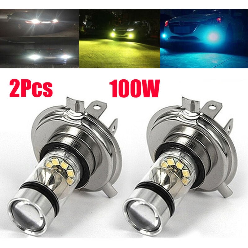 H1 Ampoules LED 12V 24V Voiture Led Phare 90w 12000LM Auto Phares