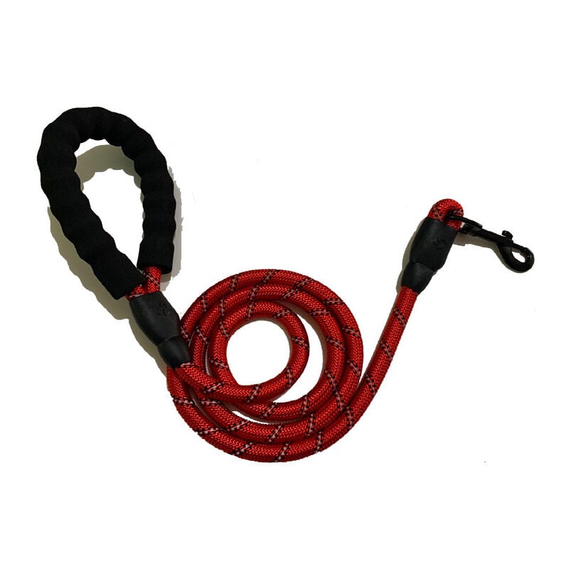 2pcs (Rouge) Harnais de sécurité pour chien - En polyester - Corde