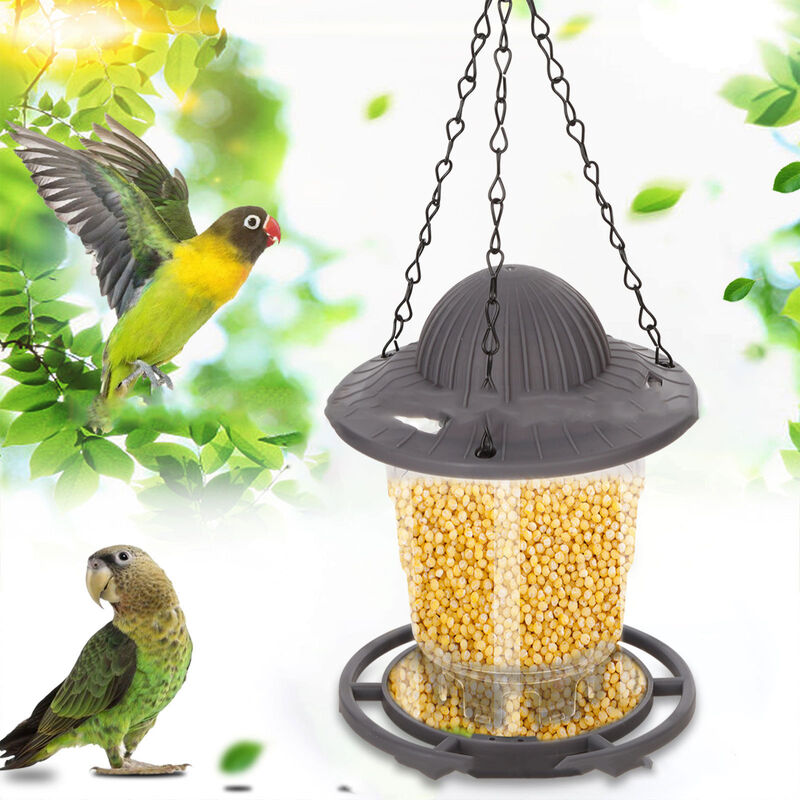 Mangeoire à oiseaux, conteneur de nourriture pour oiseaux suspendu