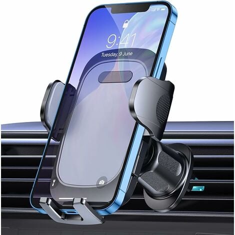 Eufab Nothammer und Gurtschneider grille de ventilation Support de  téléphone portable pour voiture