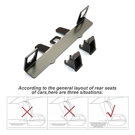 Kit de montage universel d'ancrage de siège de voiture pour enfant, pour  connecteur de ceinture ISOFIX sur SUV Compact et hayon pour véhicule  tout-terrain - AliExpress