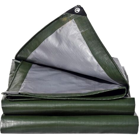 Abri Tunnel Robuste 3,3x9,6 m résistant aux intempéries Bâche PVC 800N Abri Tente de Stockage Vert