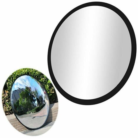 miroir de sécurité relaxdays - miroir d'observation - miroir de sécurité -  convexe