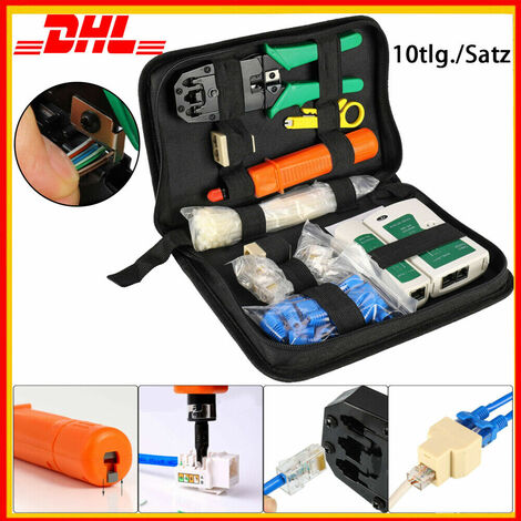 Mayline Pince à Sertir RJ45, Outils De Réseau Professionnels, Entretien