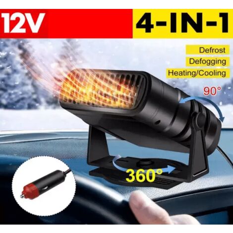 Chauffage de voiture 12v 2 en 1 Chauffe-glace Defroster Heater 12v