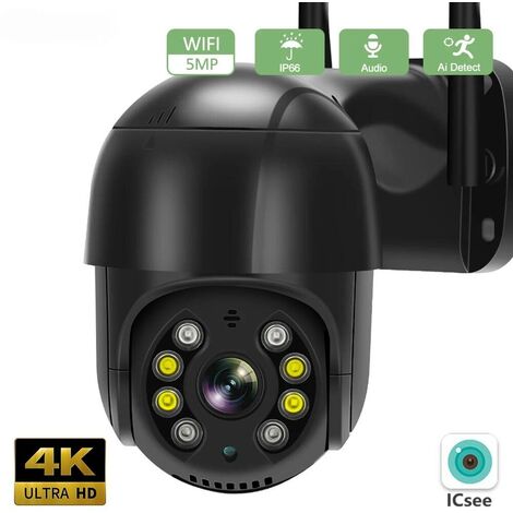 Caméra Extérieur Sans Fil wifi 8MP 4K,5MP , Caméra Surveillance