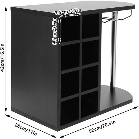 Innovative Wine Bottle Organizer Holder Wine Rack Display Stand for Home Bar Kitchen