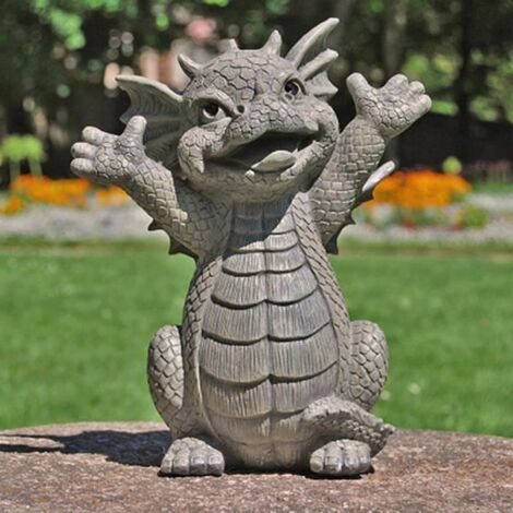 Décoration jardin dragon - Décos animaux de jardin - Déco Statue