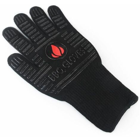 Lot de gants en silicone pour gril, accessoires de cuisson résistants à la  chaleur de qualité