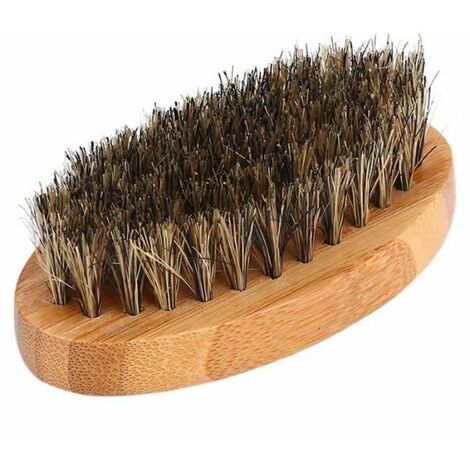 Brosse à barbe 3 PCS Manche En Bois Sanglier Nettoyage