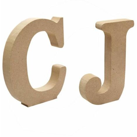 Alphabet en bois pour prénom d'enfant 5 cm Lettre C - La Poste