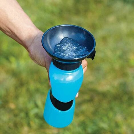 Bouteille d'eau pour chien pour la marche, distributeur d'eau pour animaux  de compagnie Récipient d'alimentation Portable avec bol de tasse à boire  Randonnée en plein air, Voyage pour chiot, chats, hamsters