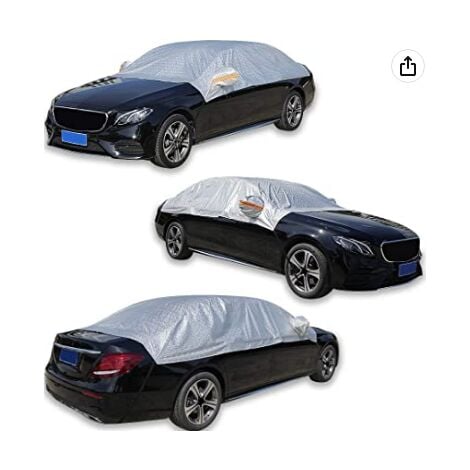 Demi-couverture de voiture Vêtements de voiture Protection solaire  Isolation thermique Sun Nisor, plus coton Taille