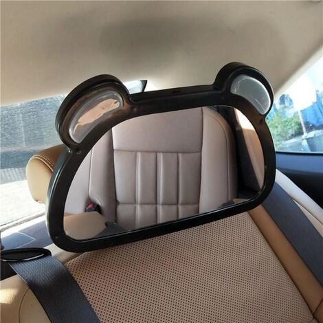  Mini Auto pour bébé Miroir incassable vue arrière bébé Miroir  orientable à 360 ° Rotation pour tout-petits bébé enfant de sécurité