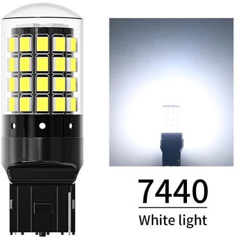 12V 24 LED Voiture Yacht Bateau RV Intérieur Dome Toit Plafond Lecture  Tronc Lumière Lampe (Blanc, 1pc)