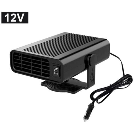 12/24V 500W Portable Auto Car Heater Defroster Degivrer Electric Heater  Windshield 360 Degree Rotation ABS