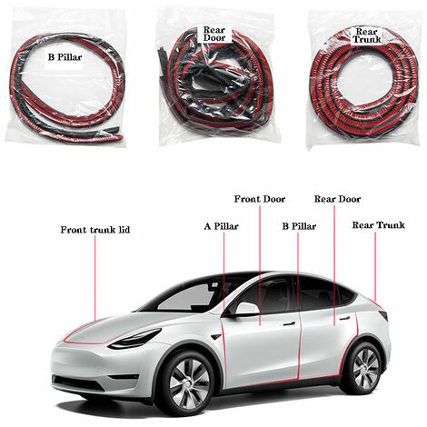 Insonorisation Kit Joint de porte Tesla Model 3