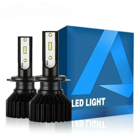 2 pièces ampoule de phare LED 9005 9006 H1 H4 H7 H11 LED antibrouillard DOB  CSP