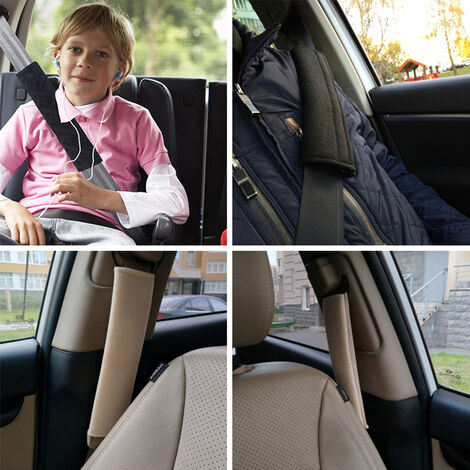 Housse de coussin universelle pour siège de voiture, bandoulière, protection  de ceinture automatique, housse de ceinture