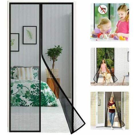 Rideau à Fils Perles 100x200 Cm - Anti-mouches, Séparateur De Pièce, Décoration Bohème Pour Porte, Balcon, Salon