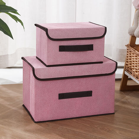 Cube de rangement - Tissu non tissé - Différents modèles