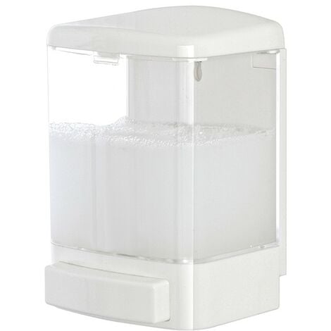 Dispenser Sapone a Parete 1000 ML in Plastica Bianco