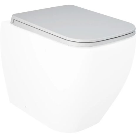 Set Sanitari Sospesi Metropolitan | WC E Bidet Con Copriwater Slim Soft Close, Bianco - Foto 8