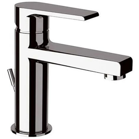 Miscelatore lavabo medio cromato Mariani serie Artic scarico incluso (1/4)