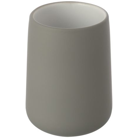 Portaspazzolino In Ceramica Fatto A Mano Per Bagno - Set Da 2 Pezzi, Design Minimalista, Ideale Per Spazzolini, Rasoi E Penne, Colore Nero - 2