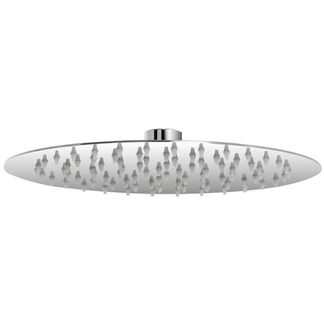 Soffione tondo per la doccia diam. 20 cm in acciaio inossidabile (1/5)
