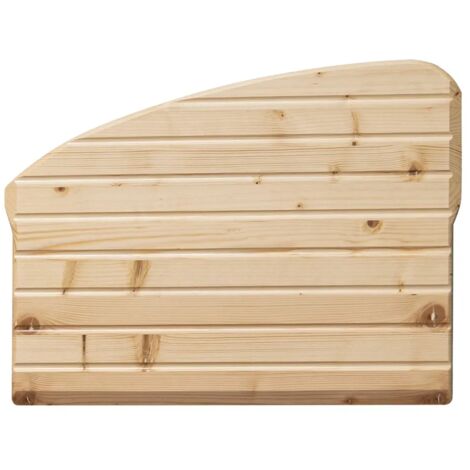 Asse di lavaggio per vasca in ceramica Dolomite Revine da 60 cm in legno