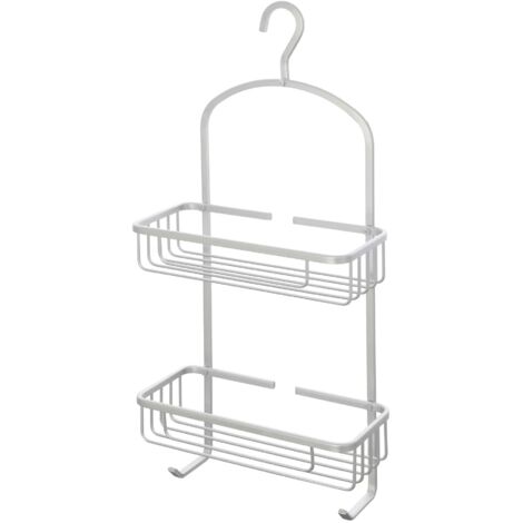 Stardis Portaoggetti Sospeso Per Doccia – Verde Pastello – Con Gancio E Fori Di Drenaggio – 26x8,8x26 Cm