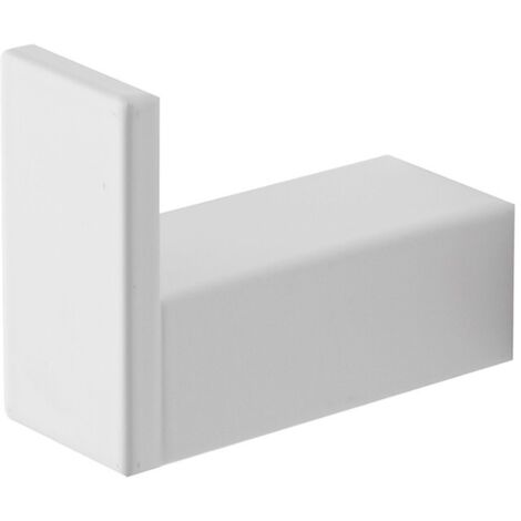 Appendino portasciugamani da muro in alluminio bianco Sky (1/3)