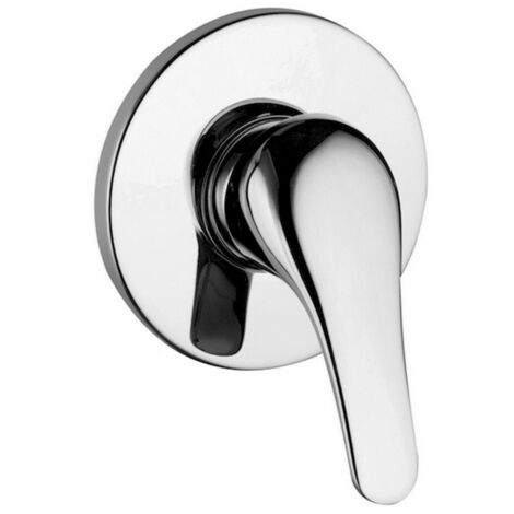 Miscelatore doccia ad incasso in ottone cromo monocomando di Rubinetterie Mariani Linea Astro (1/2)