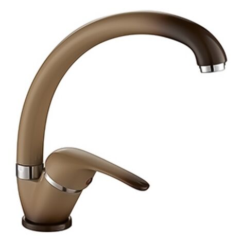Rubinetto cucina a canna alta in ottone terra di Francia Remy (1/2)