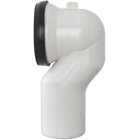 Curva tecnica per wc filo muro con diametro 11 cm completa di guarnizione