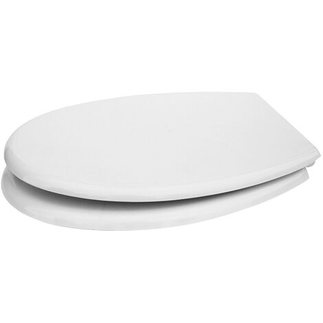 Copriwater compatibile serie Perla Dolomite bianco in termoindurente