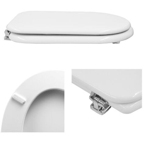 HYDRO HOME Tavoletta Wc Epoca Dolomite Come Originale, Copriwater In