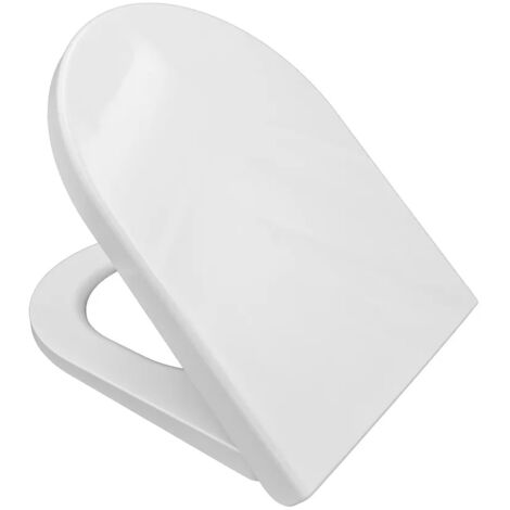 Copri wc compatibile serie Resort di Rak bianco modello avvolgente (1/5)