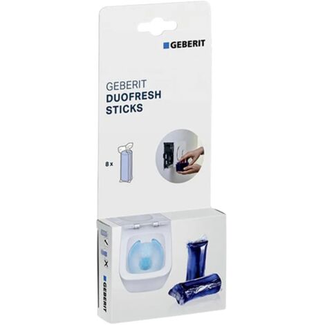 Stick Geberit Duofresh igienizzanti in confezione da 8 pezzi (1/2)