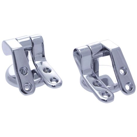 Feridras set due cerniere per copriwc cromo 513001 (1/2)